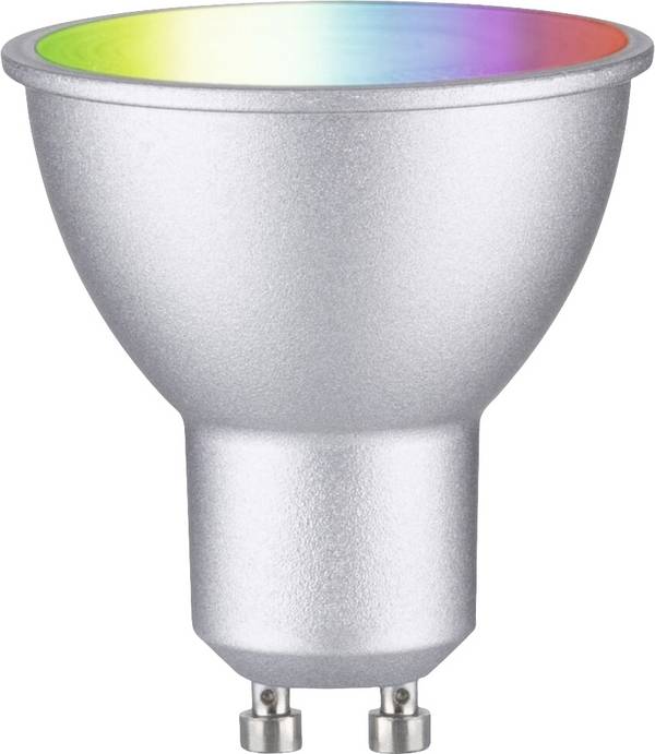 29149 29149 Paulmann Home Ampoule à LED GU10 CEE: F (A - G) 4.8 W RVBB chrome (mat)