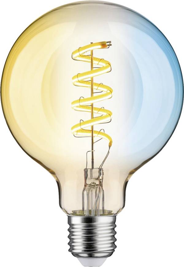 29159 29159 Paulmann Home Ampoule à LED E27 CEE: G (A - G) 7.5 W de blanc chaud à blanc froid or