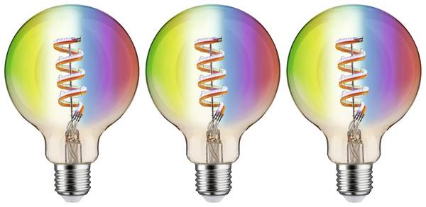 29165  Paulmann Home Ampoule à LED E27 CEE: G (A - G) 6.3 W RVBB or