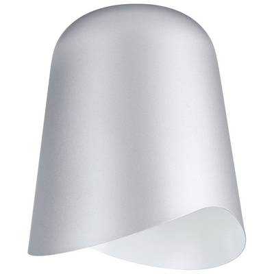 Un applique murale moderne, blanche, à la forme incurvée, qui met en valeur un design minimaliste et une diffusion lumineuse douce.