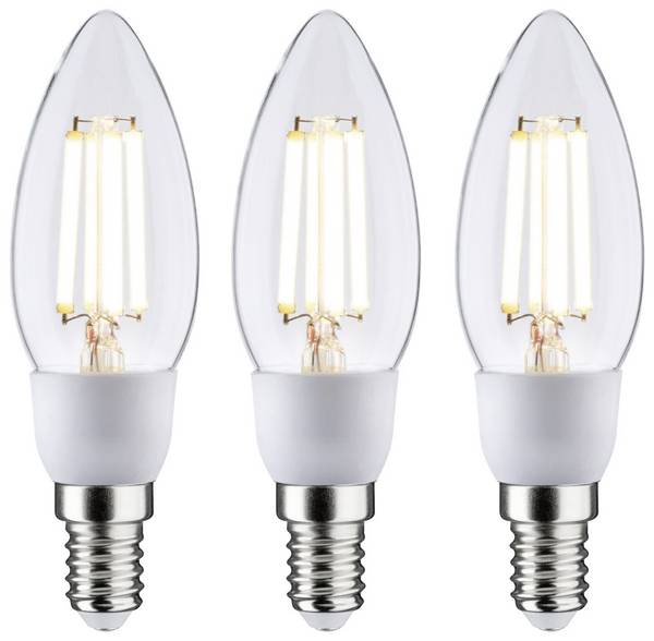 Paulmann 29133 LED CEE A (A - G) E14  2.5 W blanc chaud (Ø x H) 35 mm x 113 mm  3 pc(s)