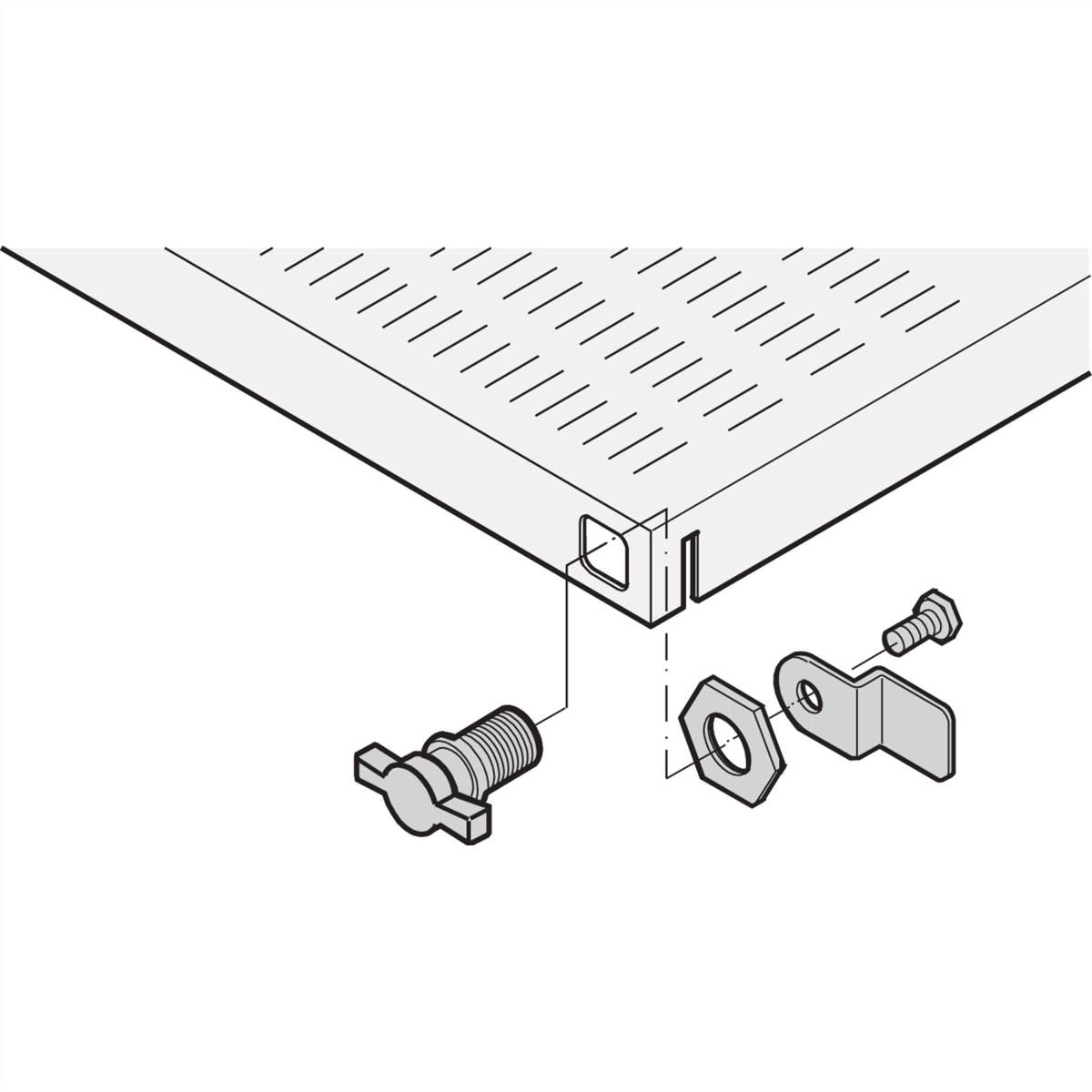 nVent SCHROFF 21101132 Kit de montage avec fermeture 3 pc(s)