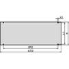 nVent SCHROFF 30828061 Panneau avant 2 pc(s)