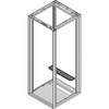 nVent SCHROFF 27230254 19 pouces Plaque de fond pour armoire électrique perforé gris