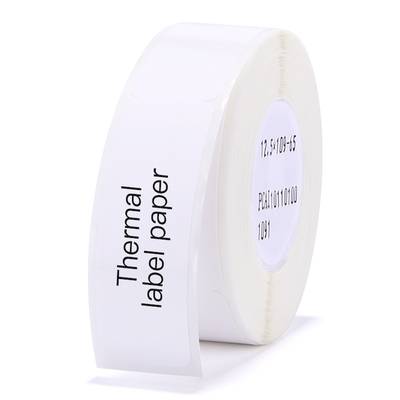 NIIMBOT Etiquette (rouleau) 72 x 12.5 mm  blanc 65 pc(s)  A2K18638601 Etiquette pour câbles