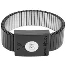 BJZ A-64117 Bracelet métallique ESD noir