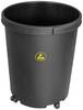 Corbeille à papier BJZ A-35715 antistatique (ESD) 50 l (Ø x H) 43 cm x 49 cm plastique noir 1 pc(s)