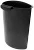 Insert pour corbeille à papier BJZ A-35716 antistatique (ESD) 6 l (l x H x P) 25 x 30 x 14.5 cm plastique noir 1 pc(s)