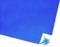 Un fond bleu avec un coin plié en bas à droite, révélant des pages blanches et le chiffre '1'.