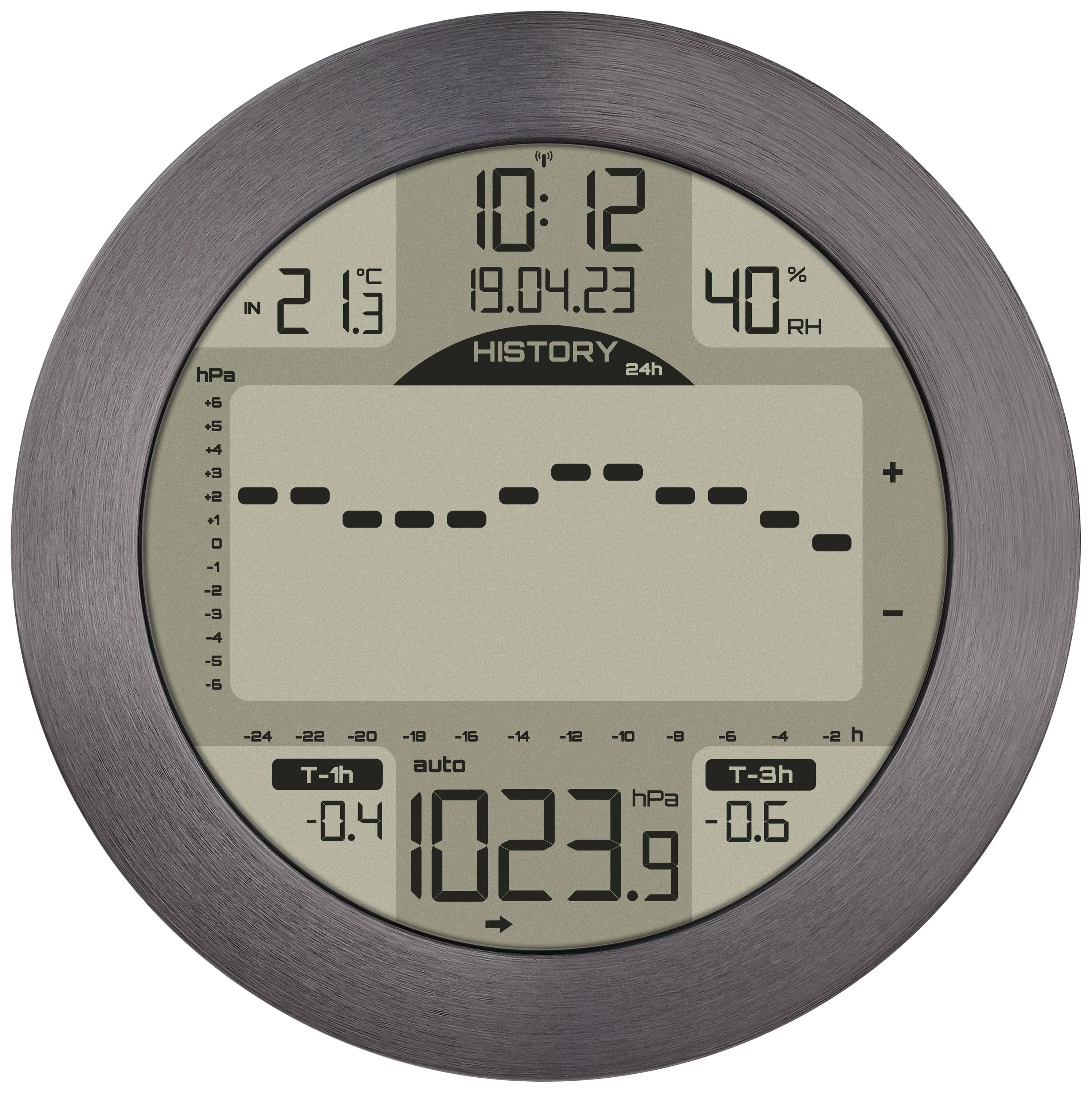 Station météo numérique numérique TFA Dostmann 35.1124.10 anthracite