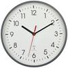 Horloge murale TFA Dostmann 60.3550.10 radiopiloté(e) 24.5 cm x 42 mm gris