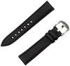 JT Berlin Watchband Wannsee Bracelet 44 mm, 40 mm, 47 mm, 43 mm, 45 mm, 46 mm, 42 mm, 41 mm M noir, acier inoxydable