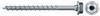 Fischer 566373 PowerFast II Vis à bois hexagonale 8 mm 100 mm à denture intérieur multiple acier étamé par galvanisation 50 pc(s)