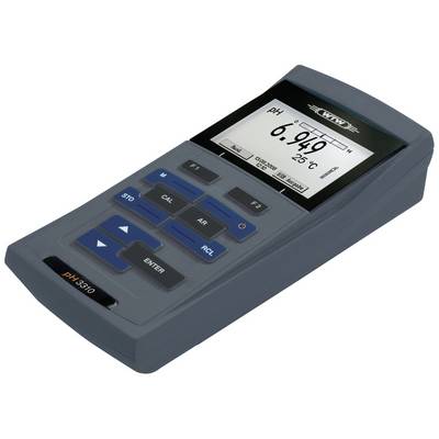 Appareil de mesure portable pour mesurer le pH, la température et la valeur en millivolts avec affichage numérique.