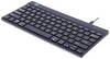 R-GO Tools Compact Break filaire Clavier italien, QWERTY noir ergonomique