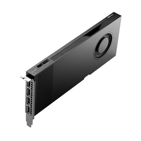 PNY Carte graphique Nvidia Quadro RTX 4000 Ada Generation  20 GB GDDR6-RAM PCIe x16  DisplayPort volcan