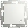 Schneider Electric Bouton-poussoir avec symbole de sonnette Asfora blanc (RAL 9003) EPH0870121D 1 pc(s)