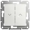 Schneider Electric Bouton-poussoir pour volet roulant Asfora blanc (RAL 9003) EPH1370121D 1 pc(s)