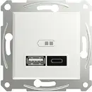 Schneider Electric Prise USB Asfora blanc (brillant) EPH2770421D 1 pc(s)