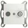 Schneider Electric Prise de passage TV-SAT Asfora blanc (RAL 9003) EPH3470321D 1 pc(s)
