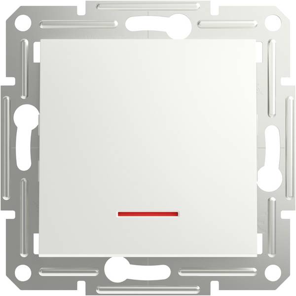Schneider Electric   Bouton-poussoir Asfora blanc (RAL 9003) EPH1670121D 1 pc(s)
