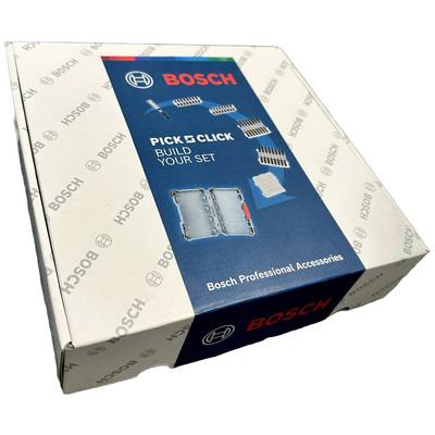 Bosch Accessories Pick & -Click Kit 061599765E Jeu d'embouts  TORX® intérieur, cruciforme Phillips, vis Pozidriv lame do