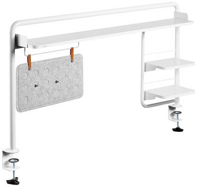 LogiLink EO0047 Tablette de rangement Plage d'altitude: 641 à 641 cm blanc