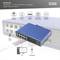 Commutateur Ethernet Gigabit industriel, modèle DN-651160, avec 8+4 ports Uplink 10G. Caractéristiques : vitesse Gigabit, alimentation redondante, gestion de couche 3.