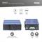 Commutateur Ethernet Gigabit PoE 4 + 2 ports Digitus Industriel avec support pour rail DIN, plug-and-play, protection contre la foudre et borne de mise à la terre.
