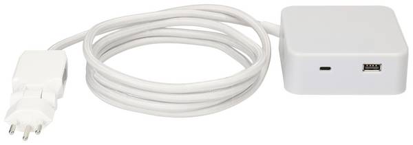 Bloc multiprise avec interrupteur Max Hauri 168971  gris-blanc fiche CH 1 pc(s)