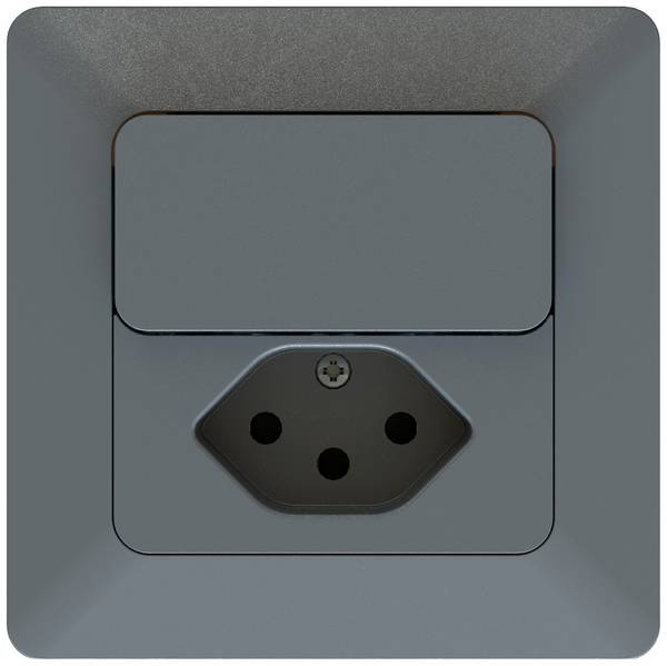 Modino Priamos   Interrupteur et prise  anthracite 140858 1 pc(s)