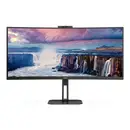 Moniteur LED AOC Value-Line CU34V5CW/BK CEE G (A - G) 86.4 cm 34 pouces 3440 x 1440 pixels 21:9 4 ms HDMI™, DisplayPort,