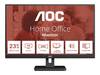 Moniteur LED AOC Essential-line 24E3UM CEE E (A - G) 61 cm 24 pouces 1920 x 1080 pixels 16:9 4 ms HDMI™, DisplayPort, prise casque, USB, Audio-Line-in, VGA VA LED