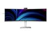Moniteur LED Philips Monitore 49B2U5900CH/00 CEE F (A - G) 124.5 cm 49 pouces 5120 x 1440 pixels 16:9 4 ms HDMI™, DisplayPort, USB-C® 3.2, RJ45, prise casque, USB 3.1 VA LED
