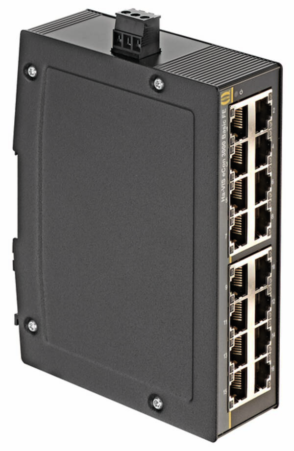 HARTING 24030160000 24 03 016 0000 Commutateur Ethernet industriel  100 MBit/s