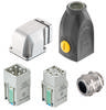 HARTING 10220030004 Kit connecteur Capot passe-câble Nombre total de pôles: 5 + PE 1 pc(s)
