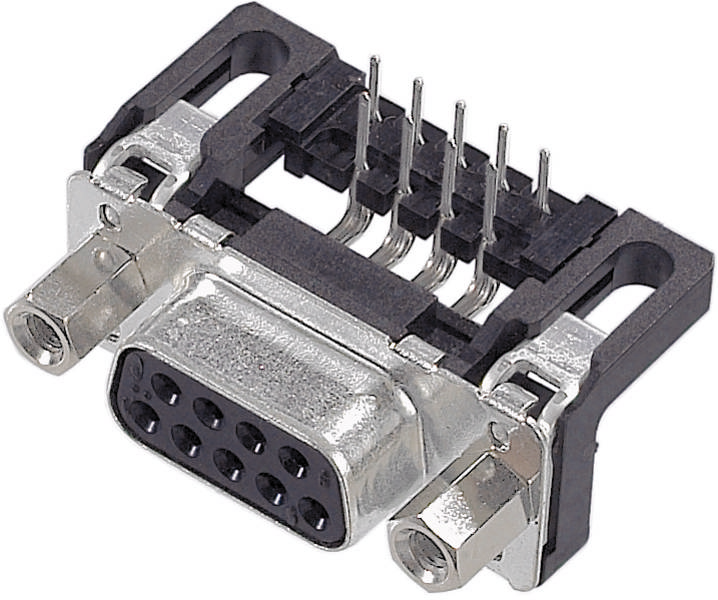HARTING 09 66 112 6600 09661126600 Connecteur Nombre de pôles: 9 à souder 1 pc(s) Piece