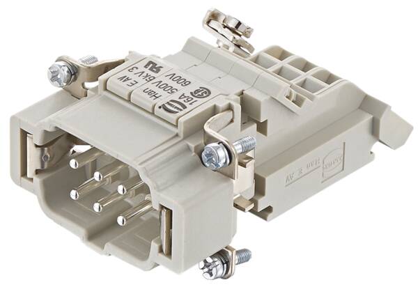 HARTING 09330064626 Connecteur Han® E 6 + PE raccord à vis 1 pc(s) Single
