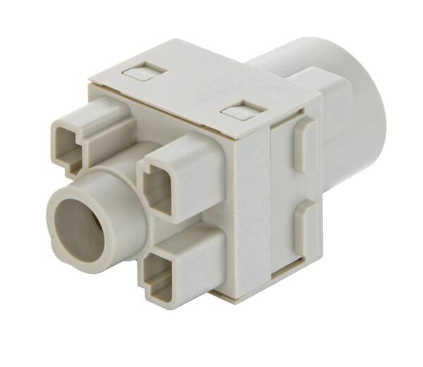 HARTING 09140013104 Double module  1 à sertir, connexion à vis axiale 1 pc(s) Piece