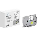 Renkforce RF-LT-BTZe231 compatible remplace Brother TZe-231 12 mm Couleur de ruban: blanc Couleur de police: noir 8 m