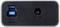 Arrière d'un appareil électronique avec un port USB à gauche et un connecteur d'alimentation continue portant la mention « CC 12V » à droite.
