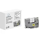Renkforce RF-LT-BTZe241 compatible remplace Brother TZe-241 18 mm Couleur de ruban: blanc Couleur de police: noir 8 m