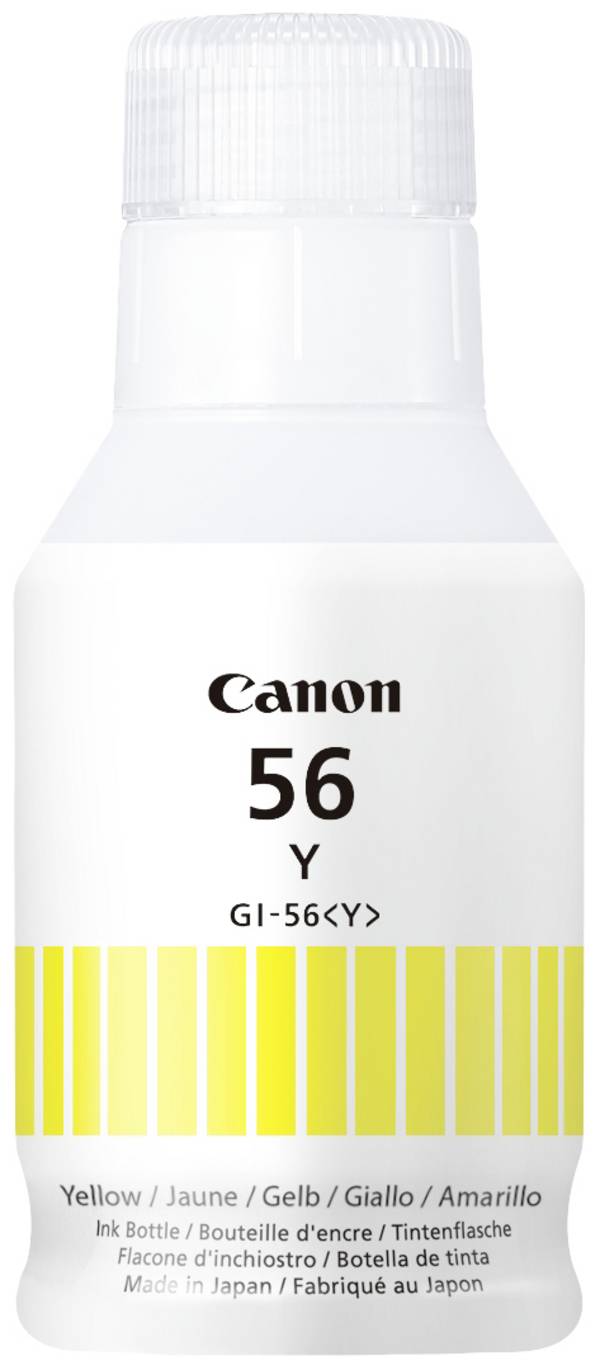 Canon 4432C001 GI-56Y Encre de rechange d'origine Canon jaune 135 ml
