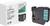 Une cartouche avec un ruban noir sur fond vert. Impression 'RF-LT-D45019', remplace DYMO D1 45019, dimensions : 12 mm x 7 m.