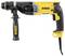 Perceuse électrique de la marque DeWalt en jaune et noir, avec poignée latérale et câble d'alimentation, modèle typique pour les projets de bricolage.