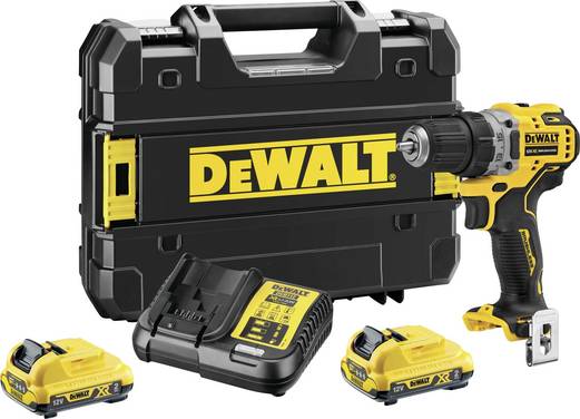 Perceuse-visseuse sans fil DEWALT DCD701D2-QW DCD701D2-QW  12 V 2 Ah