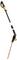 Un taille-haie jaune et noir avec un long manche et une tête de coupe, idéal pour tailler les haies hautes.
