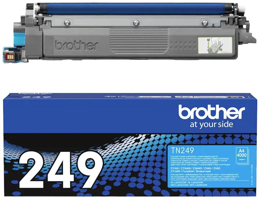 BROTHER TN-249C Cyan Toner Cartridge Prints 4.000 pages-4
