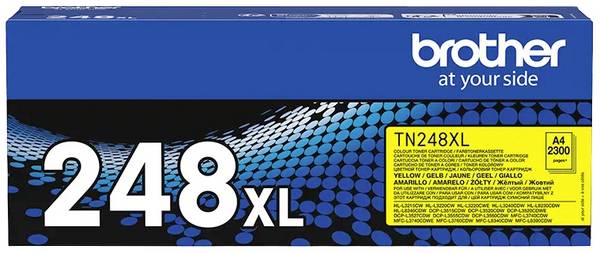 Brother Toner TN-248XLY d'origine  jaune 2300 pages TN-248 XL Y