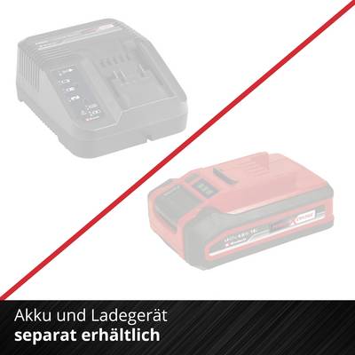 Un appareil à batterie indique que la batterie et le chargeur sont vendus séparément.